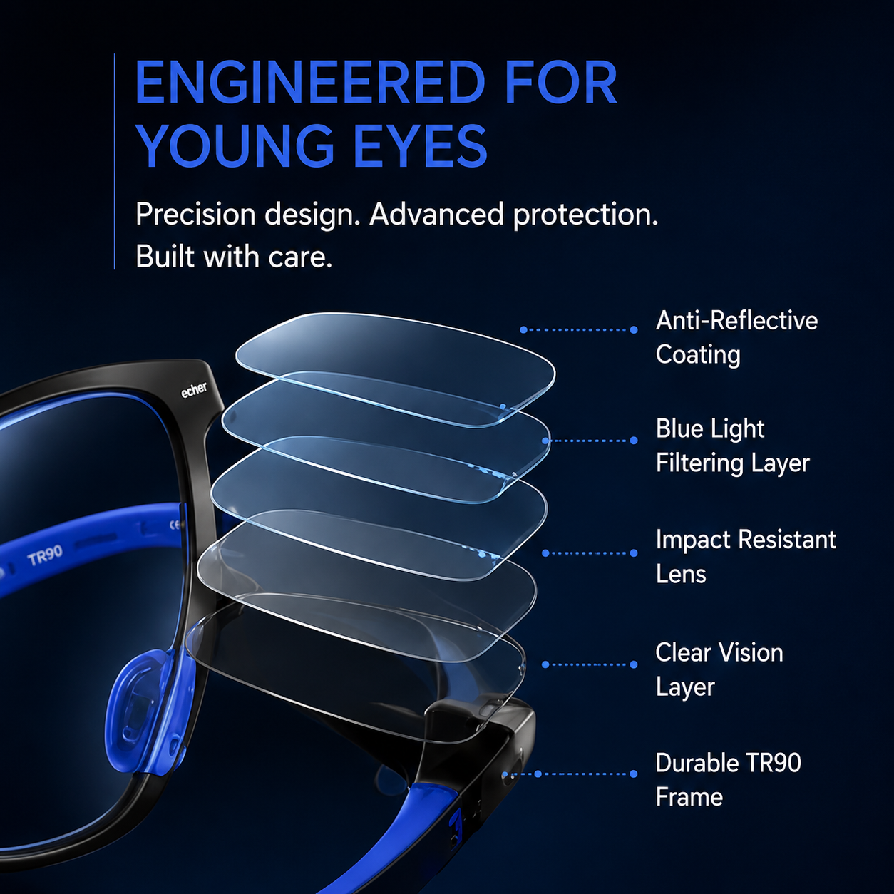 VisionShield™ Screen Protection Glasses for Kids