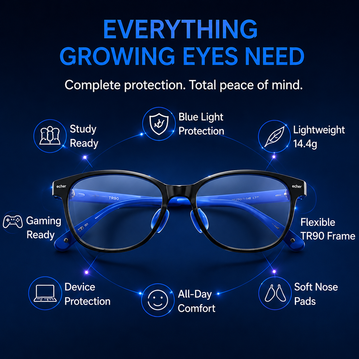VisionShield™ Screen Protection Glasses for Kids
