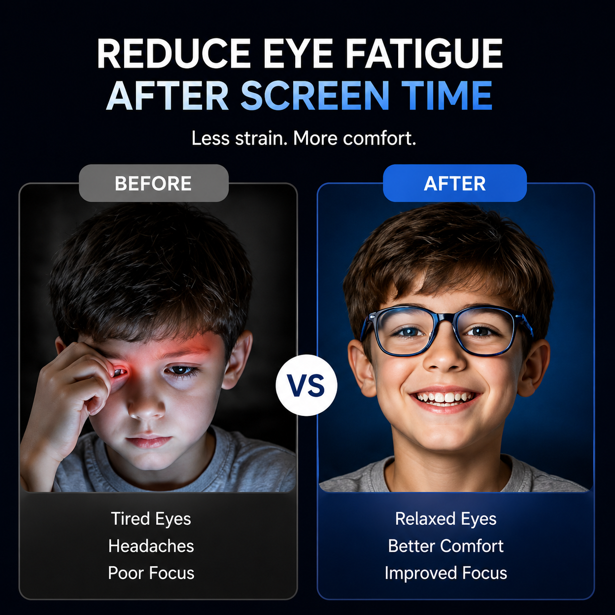 VisionShield™ Screen Protection Glasses for Kids
