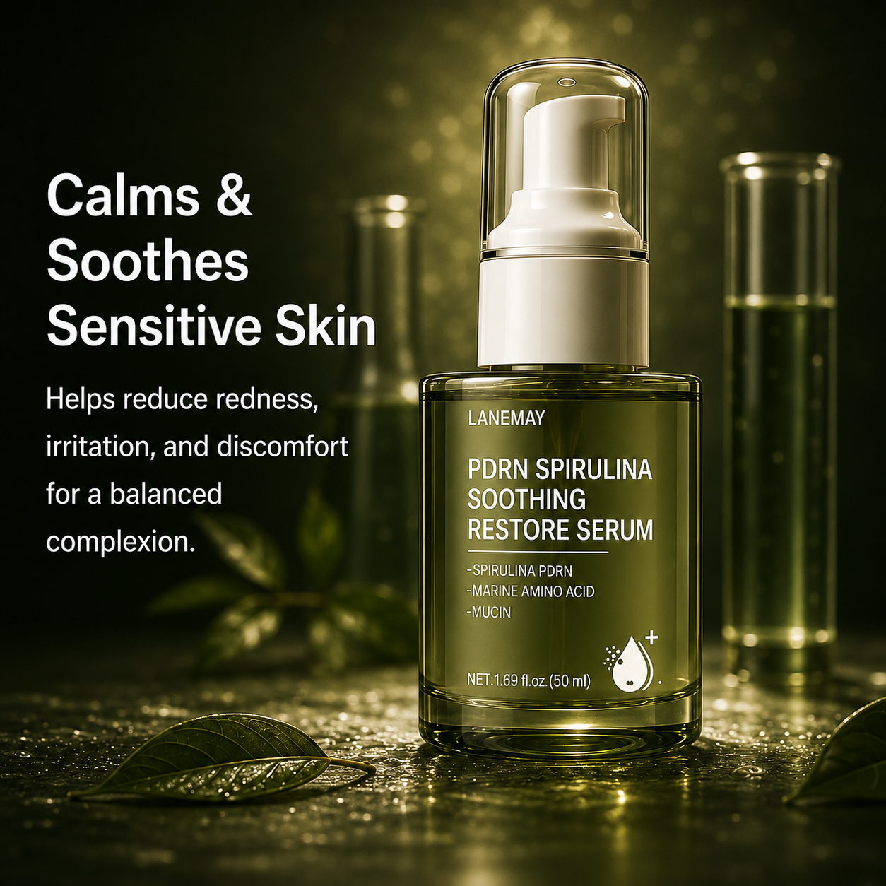 LANEMAY™ Spirulina PDRN Barrier Repair & Renewal Serum