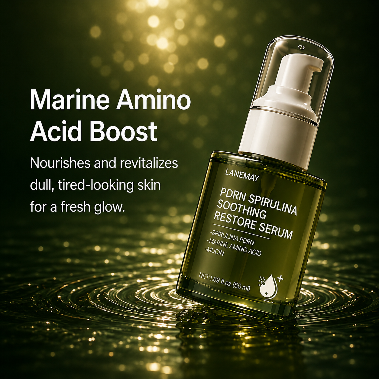 LANEMAY™ Spirulina PDRN Barrier Repair & Renewal Serum