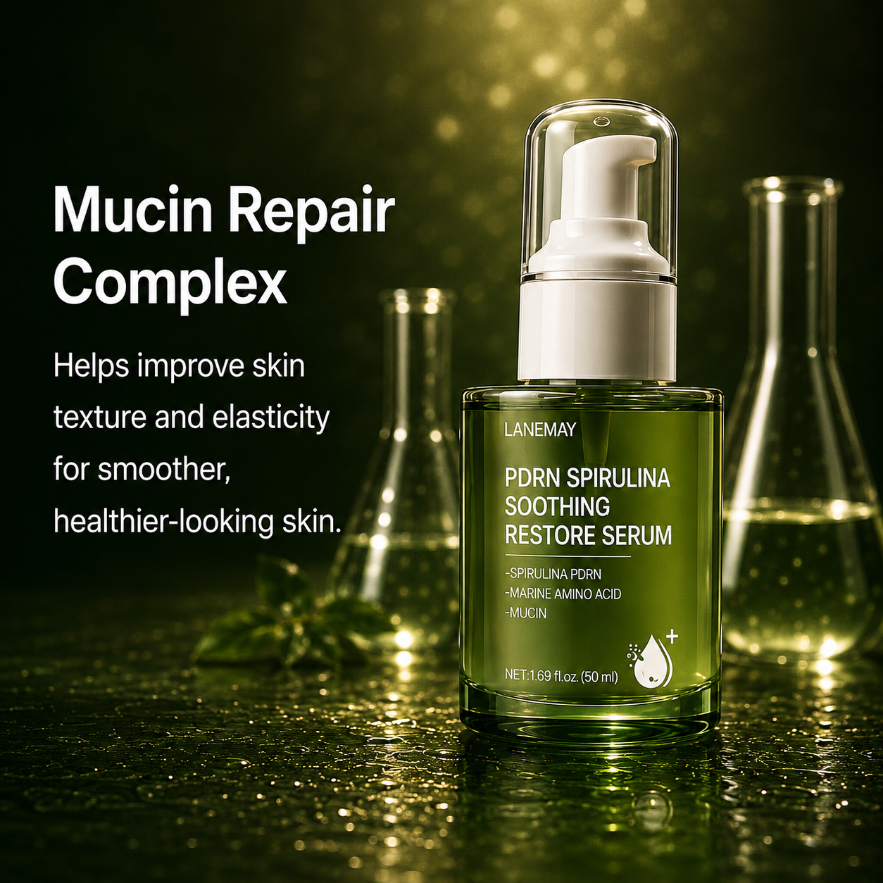 LANEMAY™ Spirulina PDRN Barrier Repair & Renewal Serum
