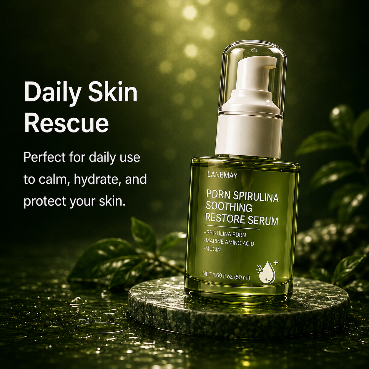 LANEMAY™ Spirulina PDRN Barrier Repair & Renewal Serum