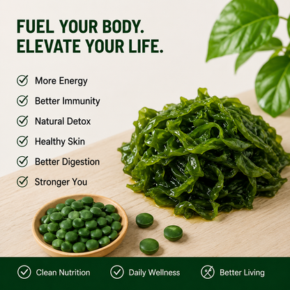 Spirulina Chlorella Superfood Tablets – Ancient Wellness for Modern Life