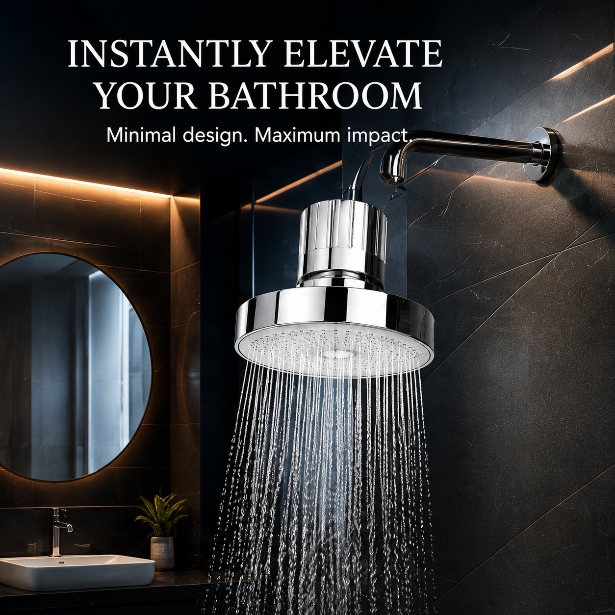 FilterFlow™ High Pressure Shower Filter Head
