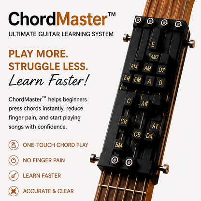 ChordMaster™ Ultimate Guitar Learning System
